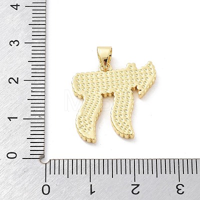 Brass Pendants KK-Z098-15G-1