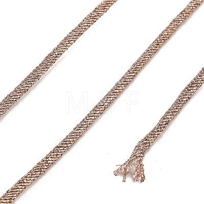 Polyester Braided Metallic Cord with Inner Core OCOR-NH0001-02A-1