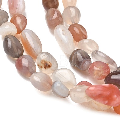 Natural Agate Beads Strands G-C286-A18-1
