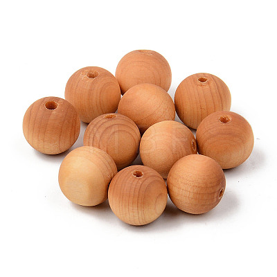 Natural Wood Beads LS-X-WOOD-R268-8mm-1