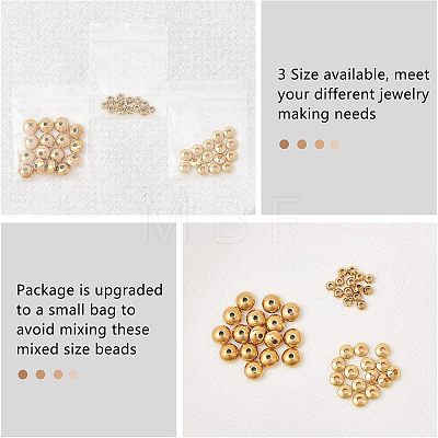 Unicraftale PVD Vacuum Plating 304 Stainless Steel Spacer Beads STAS-UN0005-47-1