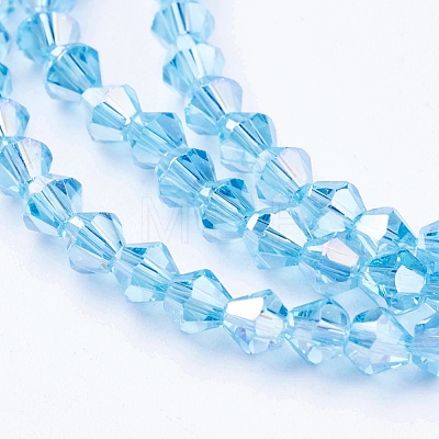 Glass Beads Strands X-EGLA-S056-03-1