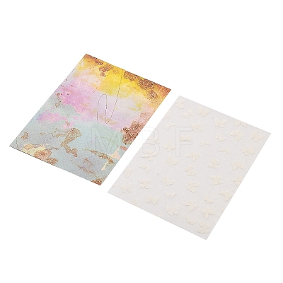 Translucent Parchment Paper Textured Scrapbook Paper Pads Sets DIY-H170-02C-1