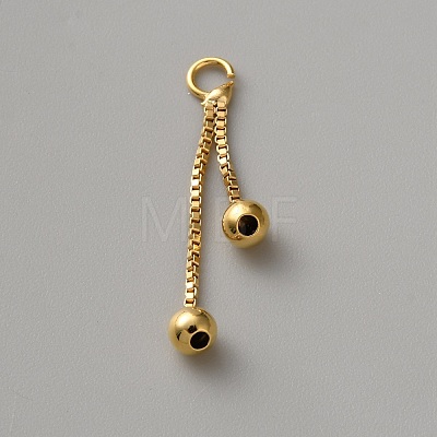 Brass Pendants LS-KK-WH0095-28G-1