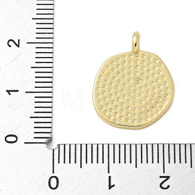 Brass Enamel Pendants KK-P293-11G-02-1