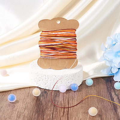 50M Gradient Color Waxed Polyester Cords YC-TADJ0001-04D-1