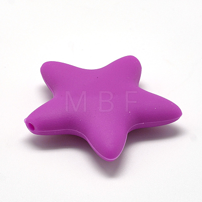 Food Grade Eco-Friendly Silicone Focal Beads SIL-Q002-05-1