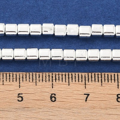 Electroplated Synthetic Non-Magnetic Hematite Beads Strands G-U003-18B-01-1