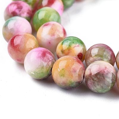 Jade Beads Strands G-D264-8mm-XH19-1