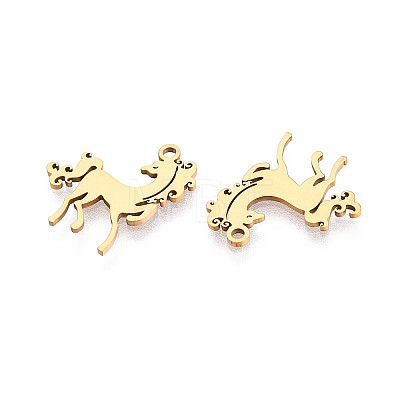 201 Stainless Steel Pendants STAS-T073-46G-1