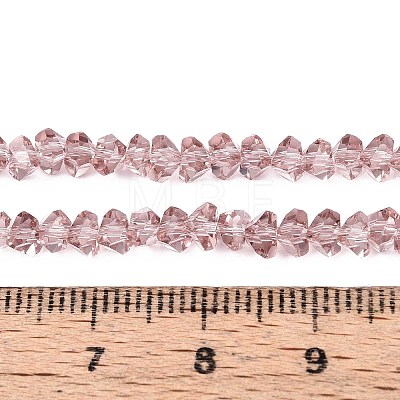 Transparent Glass Beads Strands X-GLAA-N018-4mm-25-1