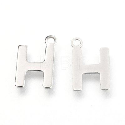 Non-Tarnish 201 Stainless Steel Charms STAS-C021-06P-H-1