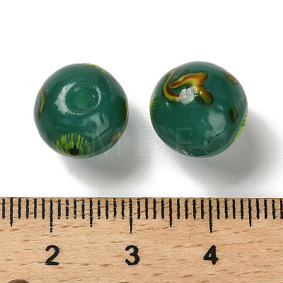 Handmade Opaque Lampwork Beads LAMP-C016-04B-07-1