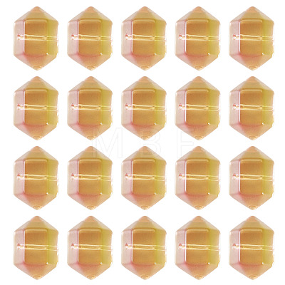 30Pcs Transparent Handmade Lampwork Beads LAMP-TADJ0001-12H-1