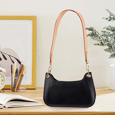 Double Face Cowhide Leather Long Bag Straps PURS-CL0001-49A-1