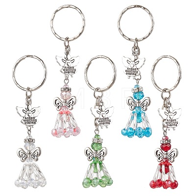 Glass Beaded Keychains KEYC-MZ00031-1