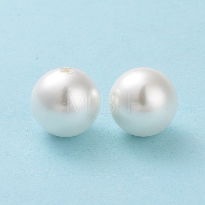 Shell Pearl Half Drilled Beads BSHE-G016-12mm-09-1