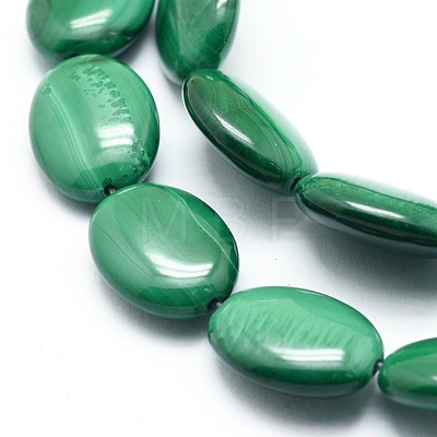 Natural Malachite Beads Strands G-D0011-11E-1