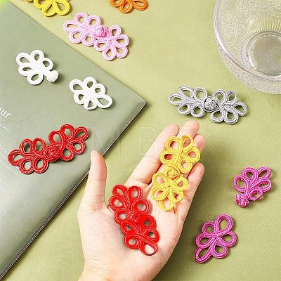  36pairs 9 colors Handmade Chinese Frogs Knots Buttons Sets BUTT-NB0001-46-1