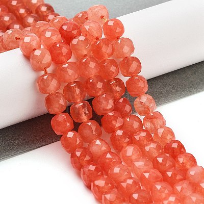 Natural White Jade Beads Strands G-H028-A09-20-1