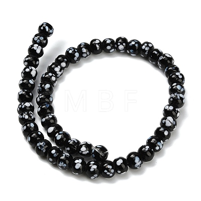 Handmade Lampwork Beads Strands LAMP-H071-01A-06-1