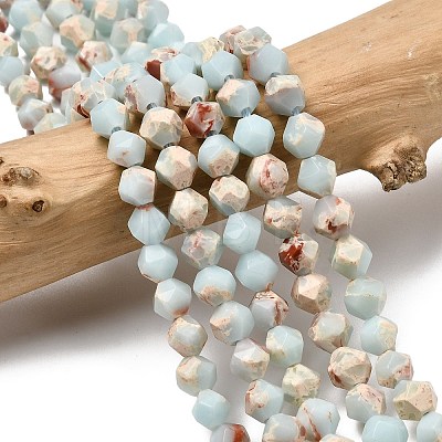 Synthetic Shoushan Stone Beads Strands G-Z119-A01-01B-1