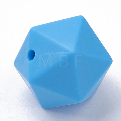 Food Grade Eco-Friendly Silicone Focal Beads SIL-T048-17mm-07-1