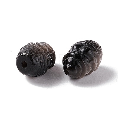 Natural Silver Obsidian Beads G-G859-14-1