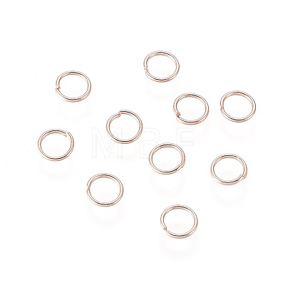 304 Stainless Steel Open Jump Rings STAS-O098-01RG-03-1