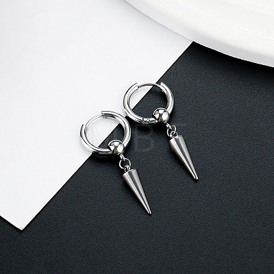 304 Stainless Steel Hoop Earrings FS-WG93B8B-13-1