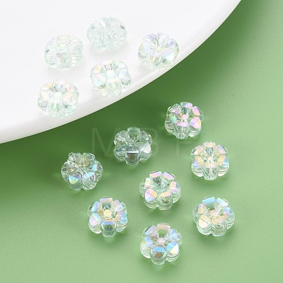 Transparent Acrylic Beads MACR-S373-06-C06-1