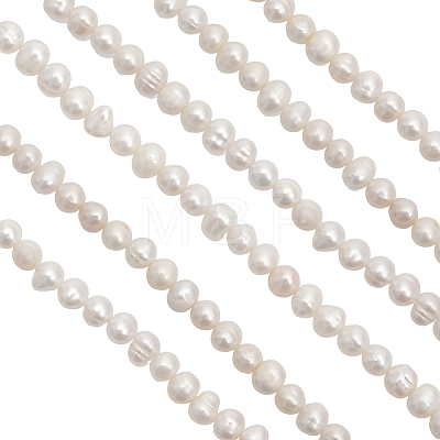 1 Strand Natural Cultured Freshwater Pearl Beads Strands PEAR-CA0001-15A-1
