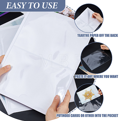 PVC Card Sleeves DIY-WH0591-509C-1
