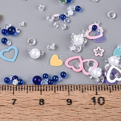 Plastic & Resin & Glass Shining Nail Art Glitter MRMJ-T080-13A-1