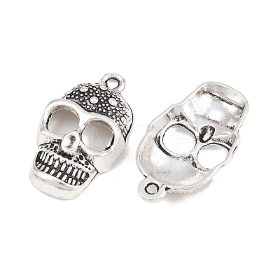 Halloween Tibetan Style Alloy Pendants FIND-B066-02AS-1