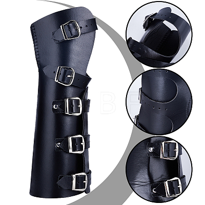 Adjustable Imitation Leather Cord Bracelet AJEW-WH0010-52B-1