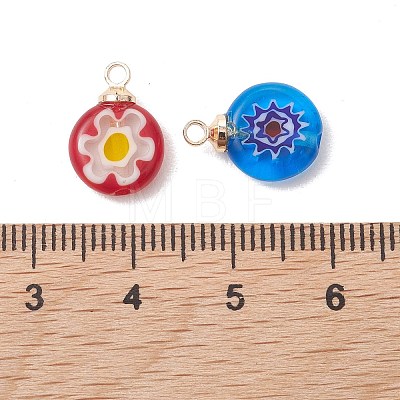 Handmade Lampwork Pendants PALLOY-JF05245-1