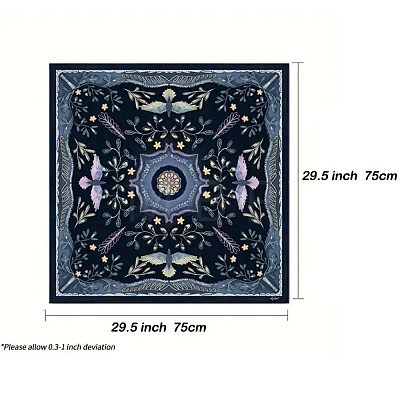 Polyester Tarot Tablecloth for Divination PW-WG9B02D-01-1