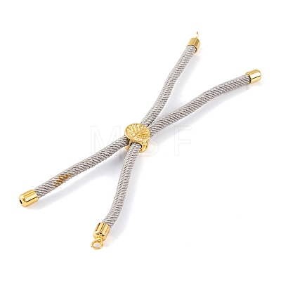 Nylon Cords Bracelet Makings Fit for Connector Charms AJEW-P116-01G-30-1