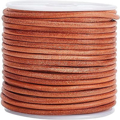 Cowhide Leather Cord WL-WH0010-01A-1