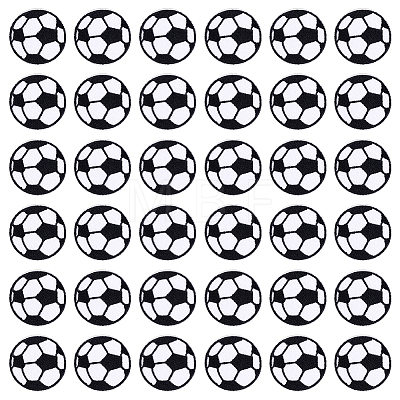 36Pcs Computerized Embroidery Cloth Iron on/Sew on Patches PATC-PH0001-80-1