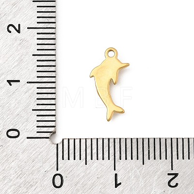 Ocean Theme 304 Stainless Steel Pendants STAS-G389-03G-07-1