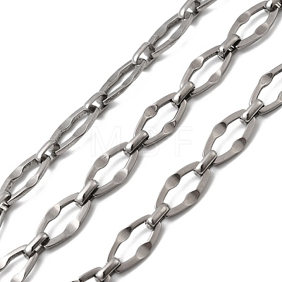 304 Stainless Steel Dapped Chains CHS-Z007-18P-1