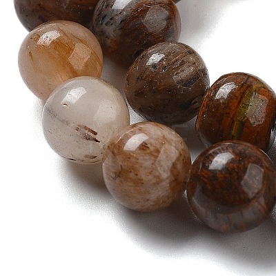 Natural Yellow Tiger Eye Beads Strands G-H238-8mm-1