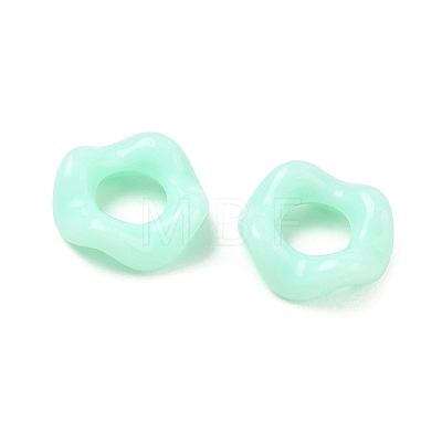 Opaque Acrylic Beads AC-CBA5019-10B-1