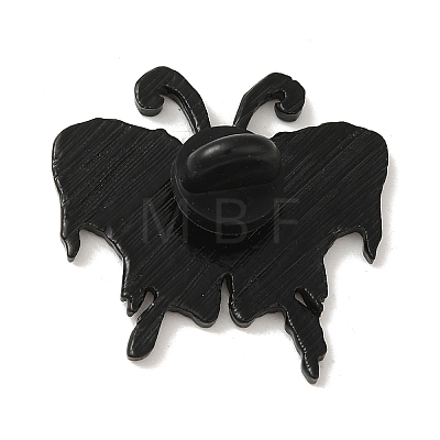 Butterfly Black Aolly Brooches JEWB-U004-06EB-07-1