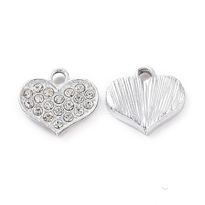 Alloy Crystal Rhinestone Charms ALRI-C008-28P-1
