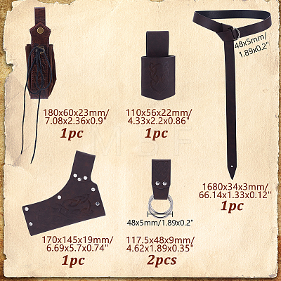 PU Leather Waist Belts DIY-HY0003-68-1