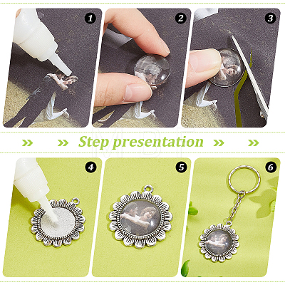   DIY Keychain Making Kit DIY-PH0021-38-1