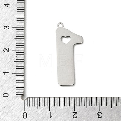 201 Stainless Steel Pendants SA-CBA0460-10P-1